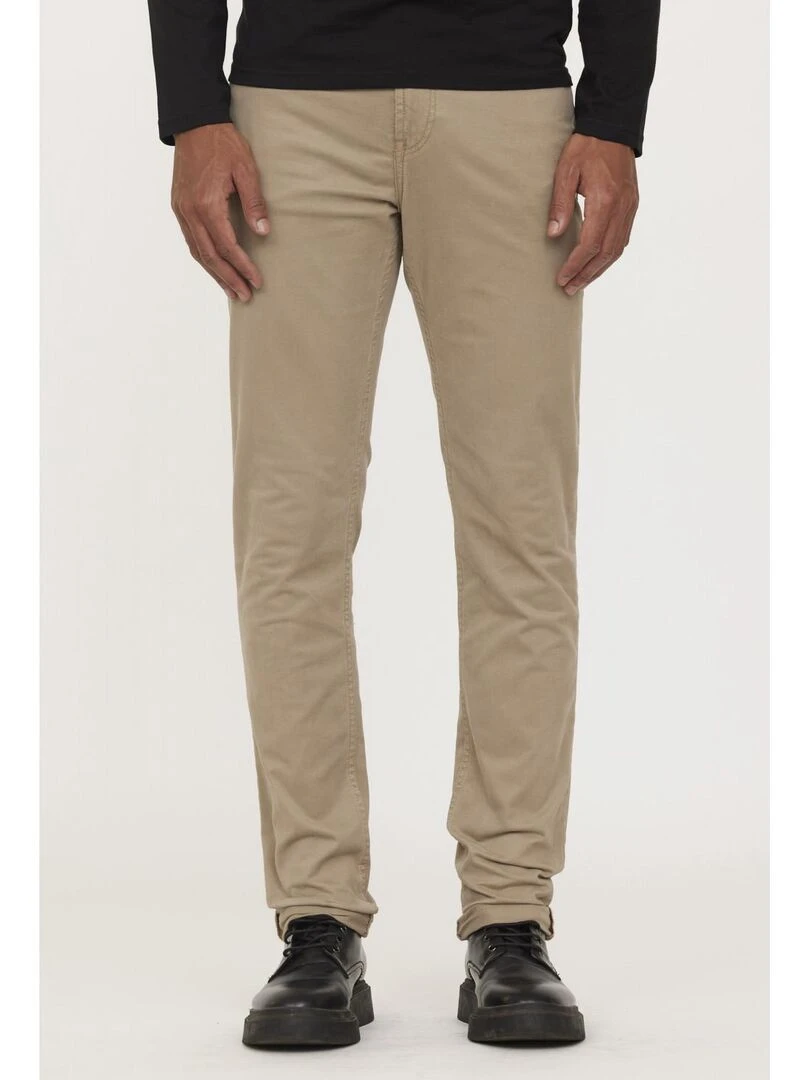 Lee Cooper Pantalon coton straight LC126ZP Taupe