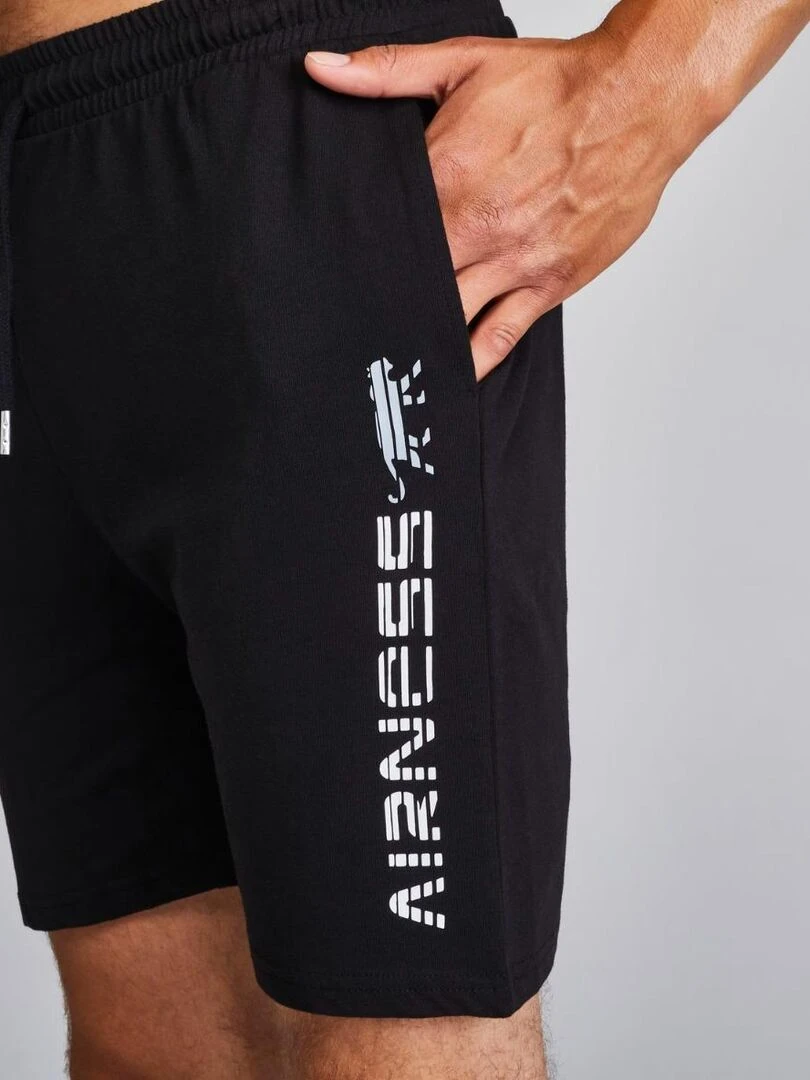 SHORT KAYLON Airness   Noir