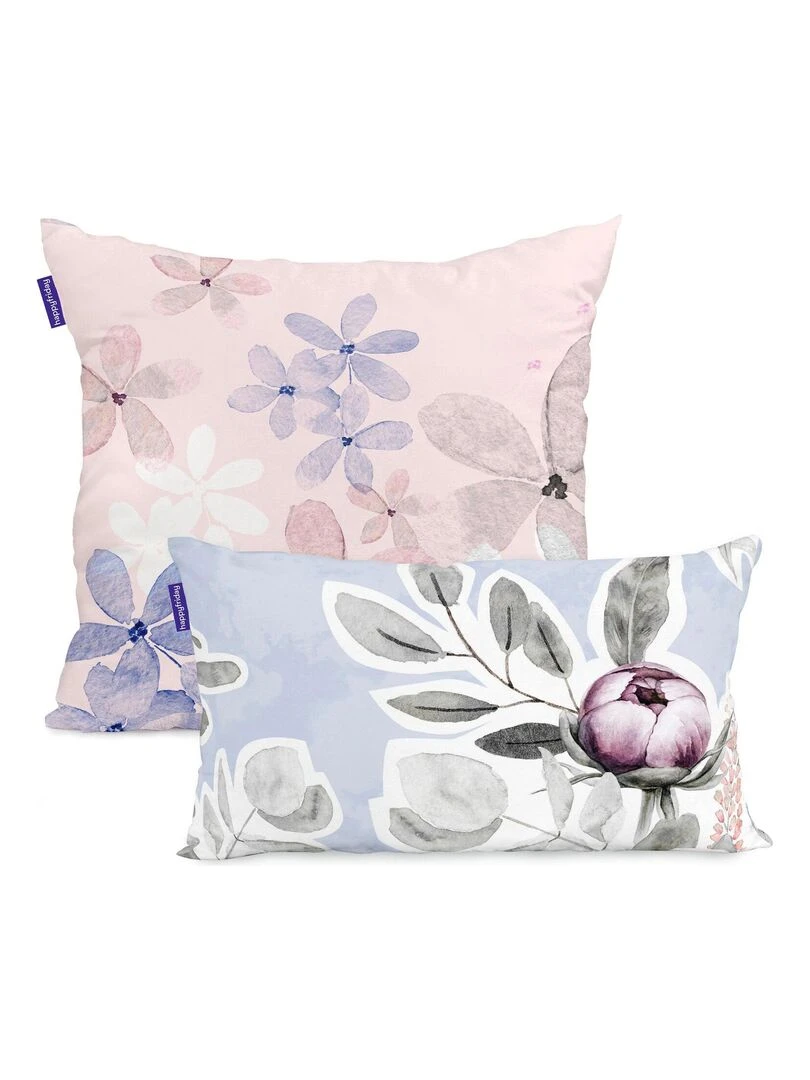 Housse de coussin Space rocket "Happyfriday"   Blanc