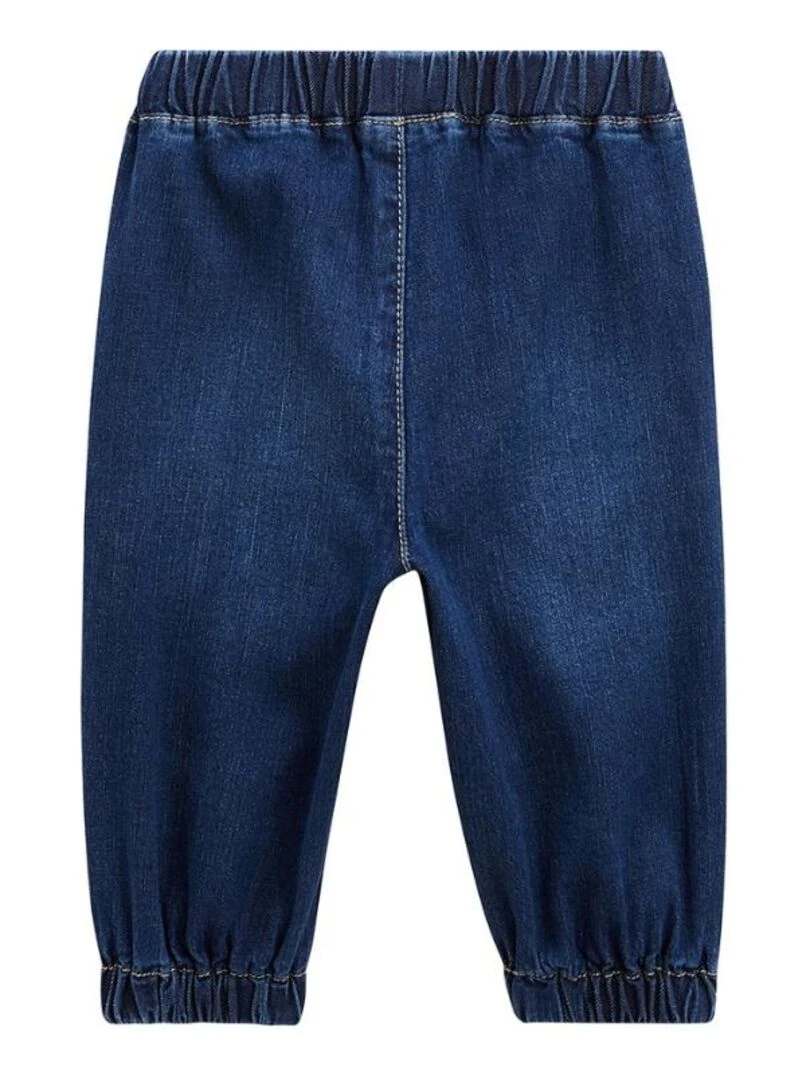 Ensemble bébé sweat en molleton et pantalon Savane Family   Ecru