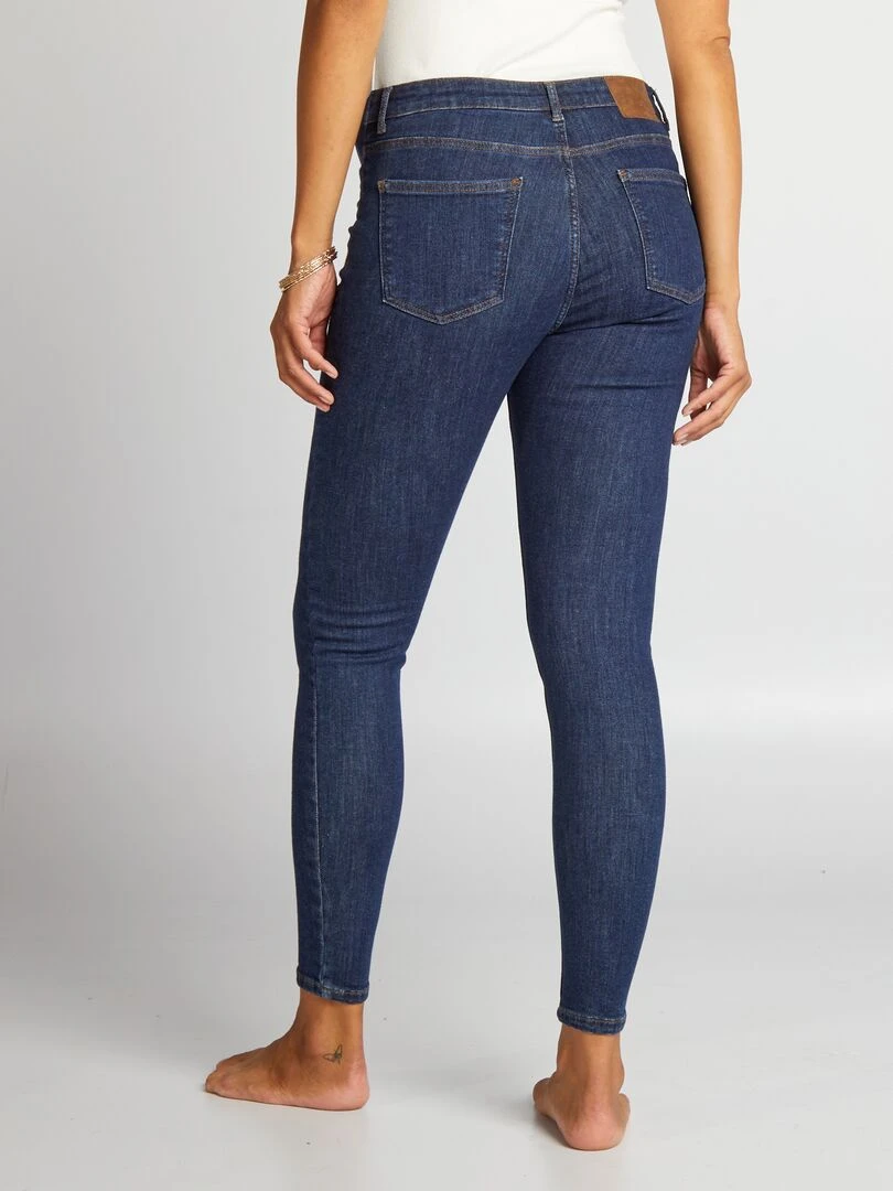 Jean grossesse skinny super stretch   Debut de grossesse   petit bandeau   Brut