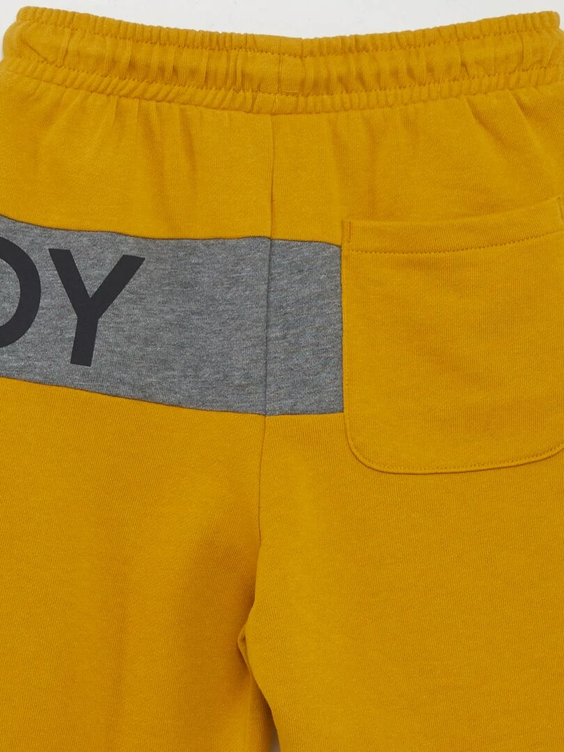 Ensemble débardeur short   2 pièces   Jaune