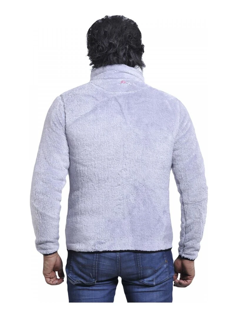Blouson polaire homme CARIAN PEAK MOUNTAIN Gris
