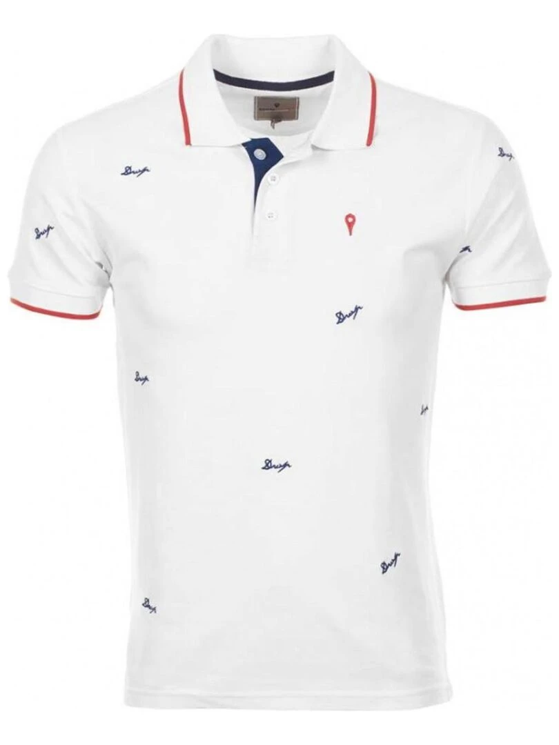 Polo manches courtes garçon ECLAMAR DEGRE CELSIUS Blanc