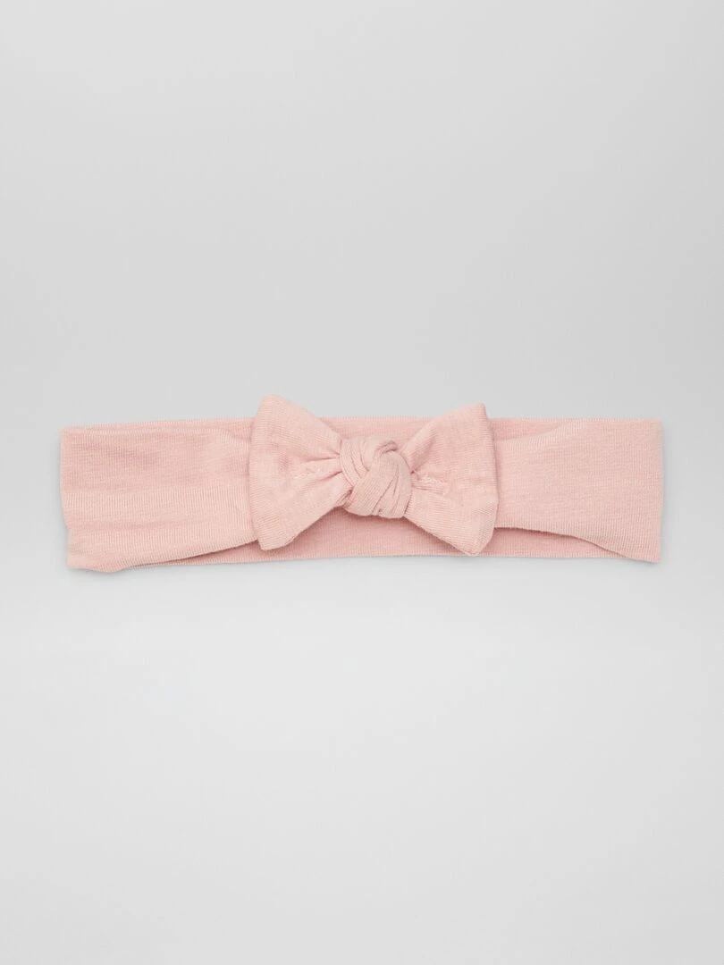 Lot de 2 bandeaux fantaisies   Rose