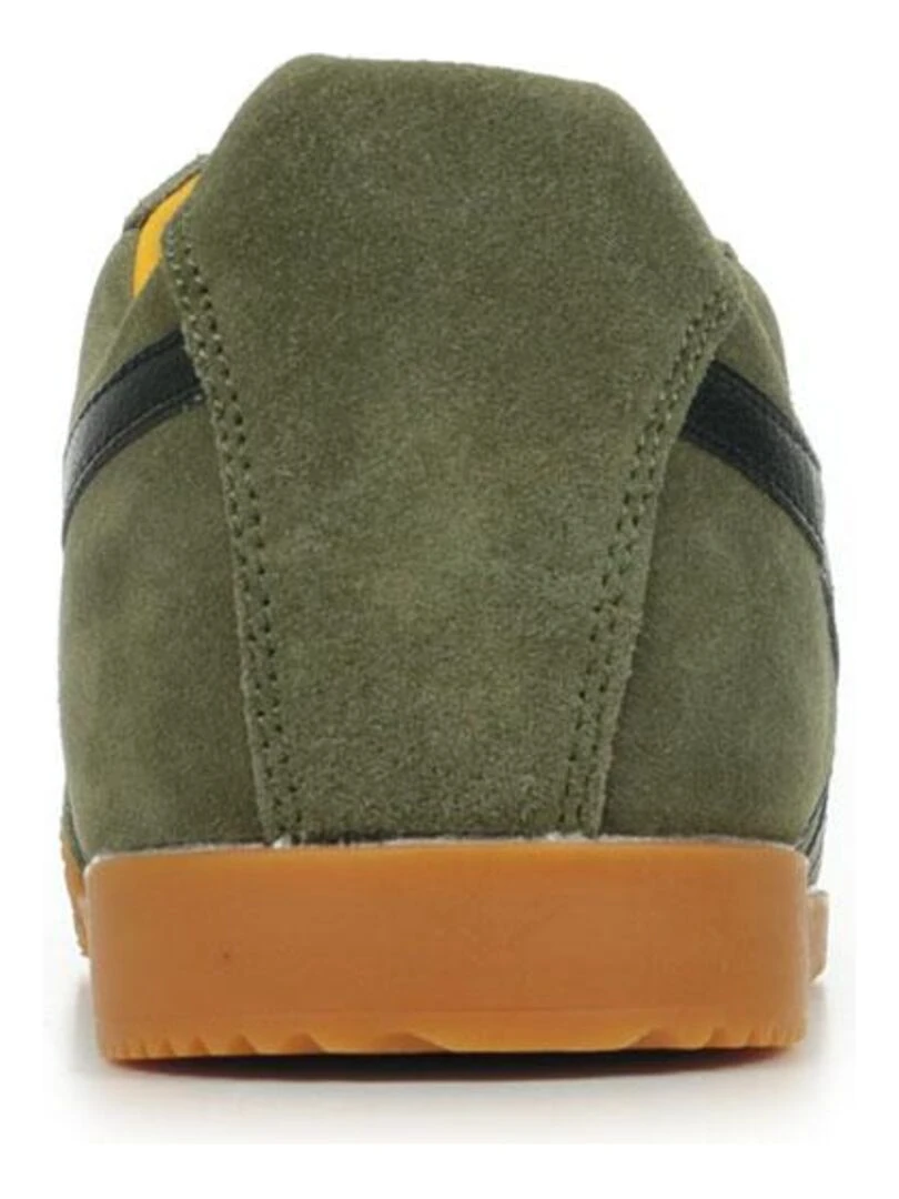 Baskets Gola Harrier Suede   Vert olive