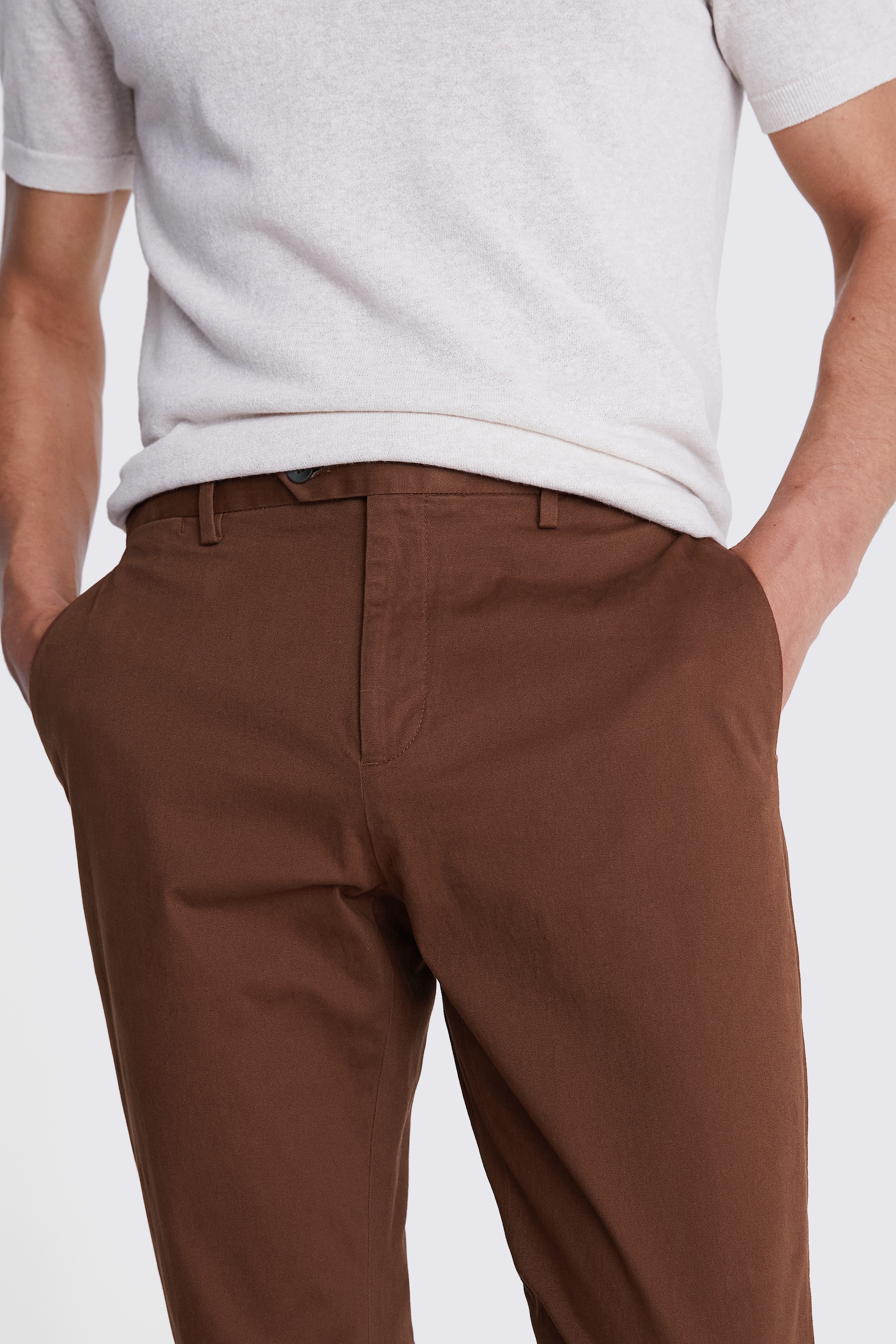 Slim Fit Light Grey Seersucker Trousers   Buy Online at Moss