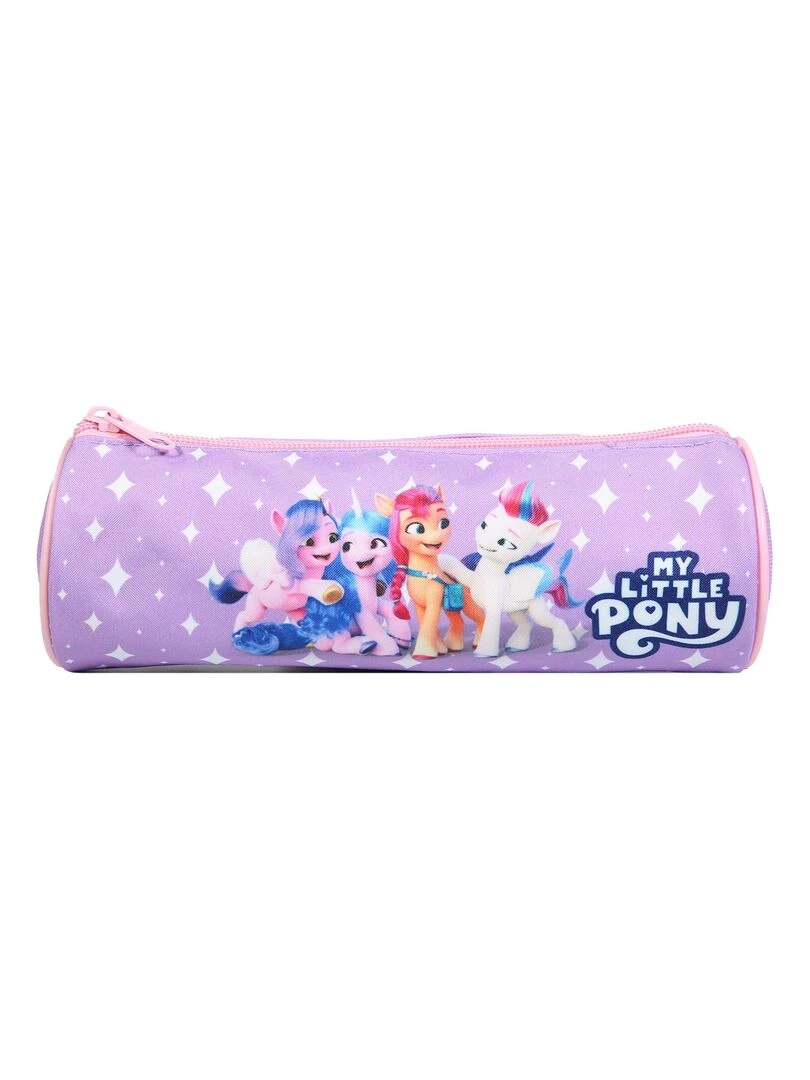 BAGTROTTER Trousse scolaire ronde My Little Pony Violet Violet