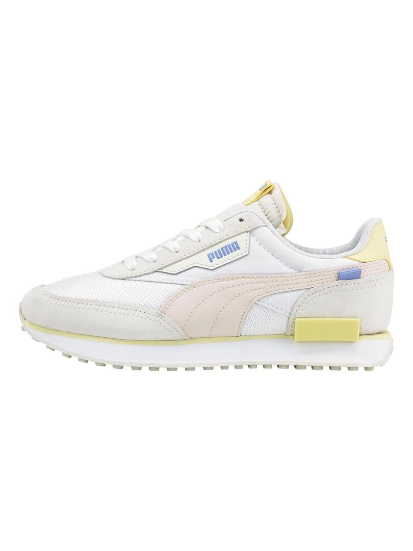 Basket Basse Cuir Puma Future Rider Soft Wns Blanc