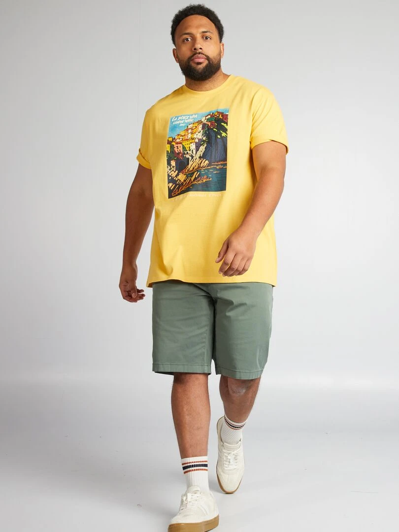 Bermuda chino Vert