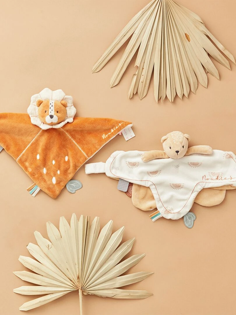 Doudou Kendi en Veloudoux  beige/écru   Beige