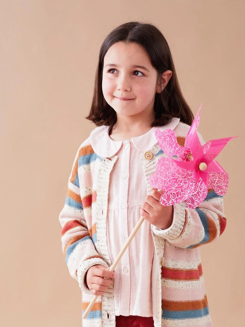 Blouse en coton    Noukie's   Rose