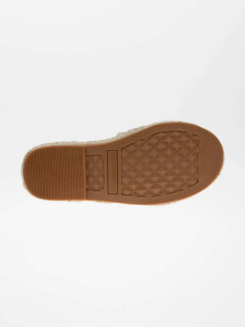 Espadrilles à bride Blanc