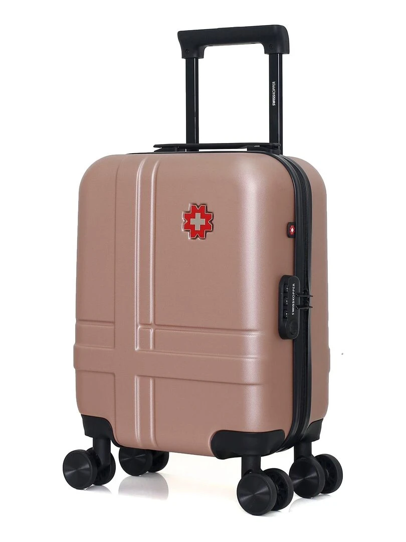 SWISS KOPPER VALISE CABINE XS USTER 4 ROUES 46 CM Rose
