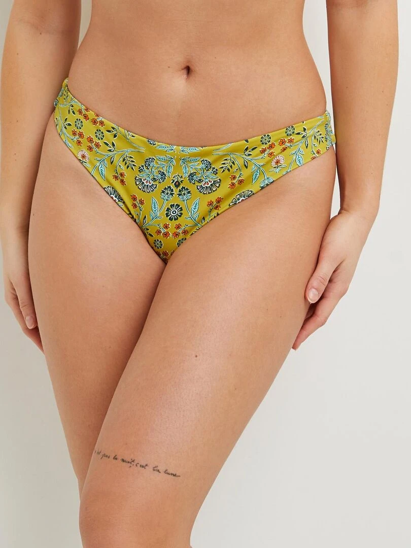 Maillot de bain slip midi Malice RougeGorge Lingerie Vert