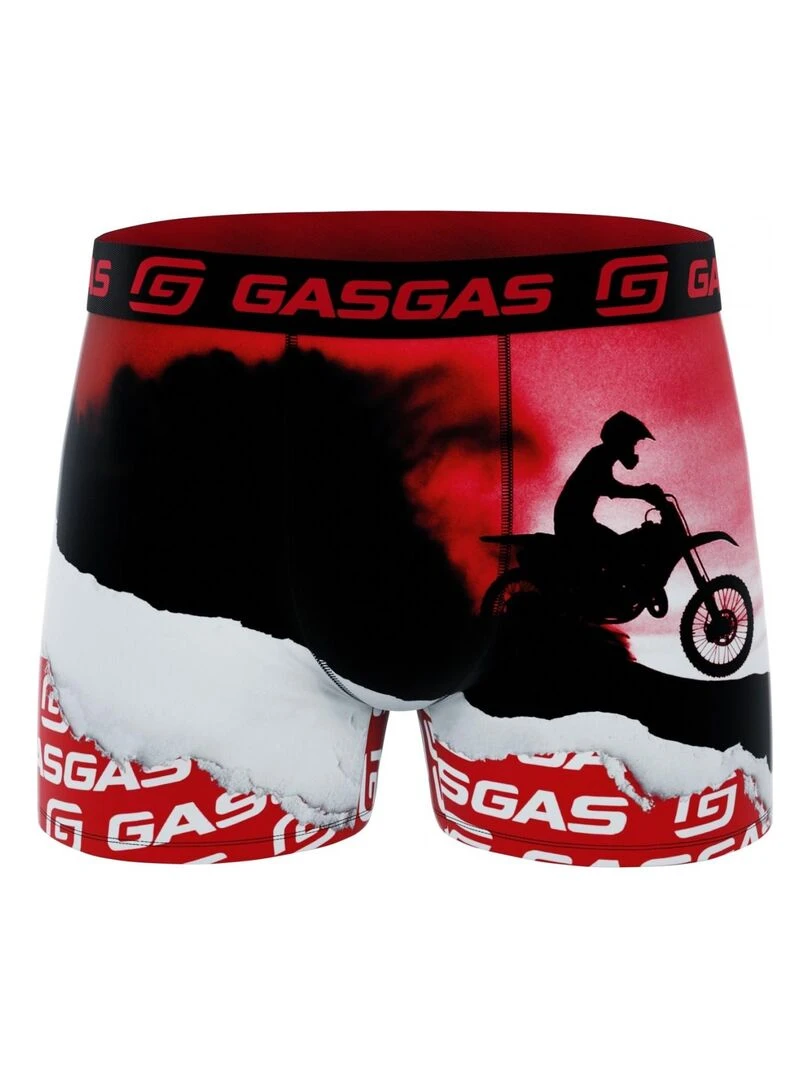 Lot de 3 Boxers garçon Gasgas   Noir