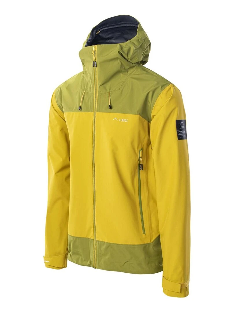 Elbrus   Veste imperméable LORIKO   Jaune paille