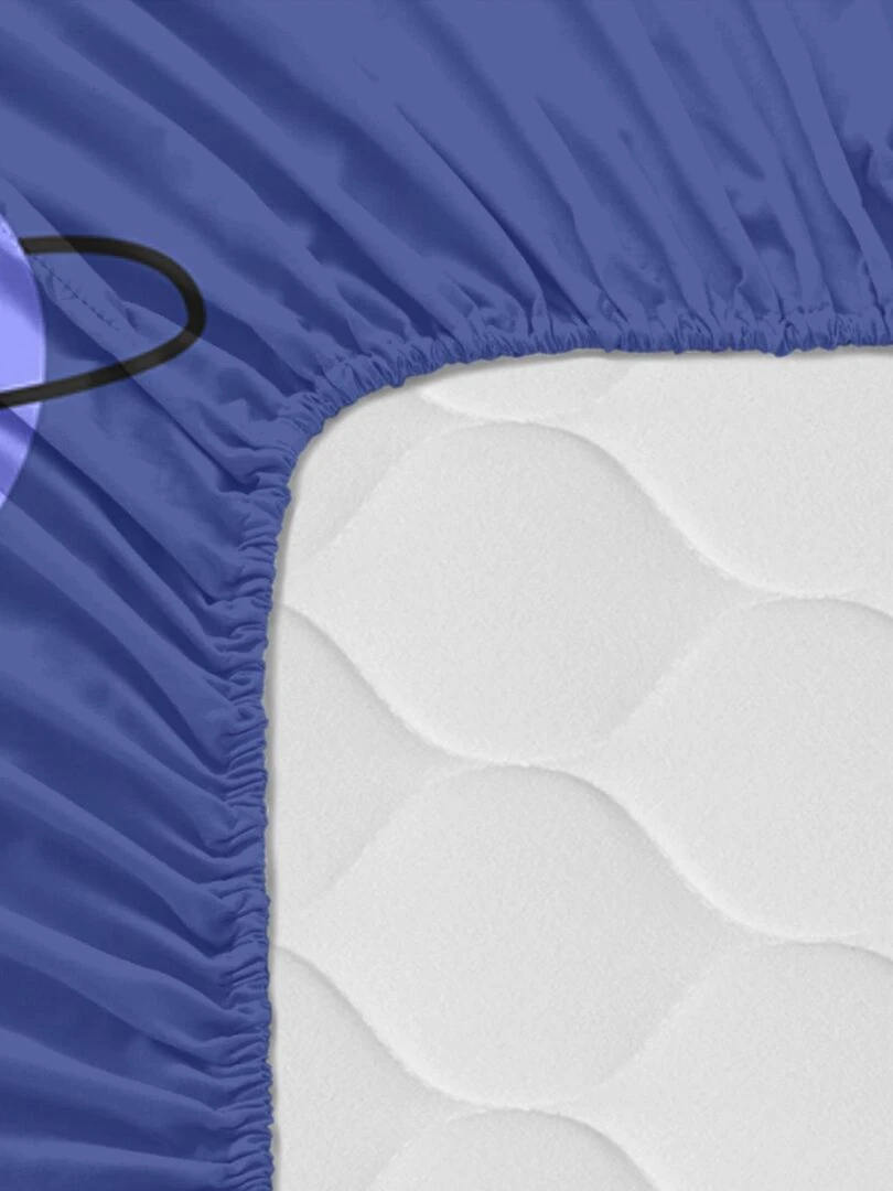 Drap housse Le petit prince "Happyfriday"   Blanc