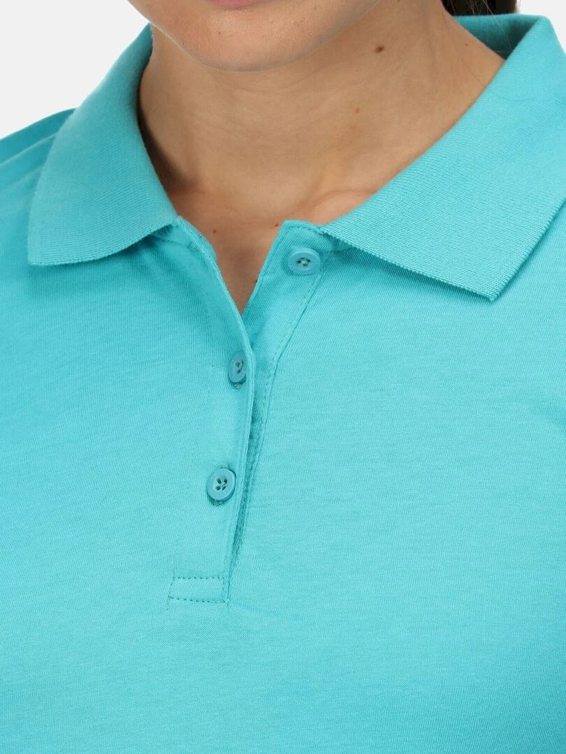 Regatta   Polo SINTON   Bleu turquoise