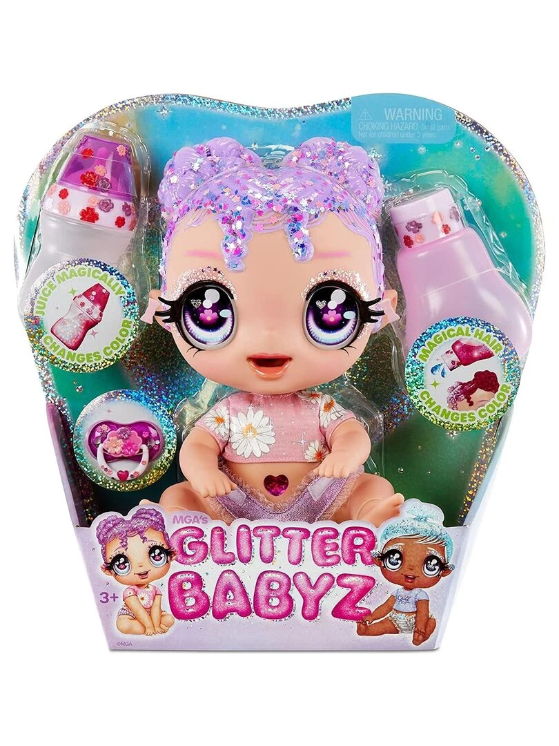 Glitter Babyz Poupée Fleur de Lavande N/A