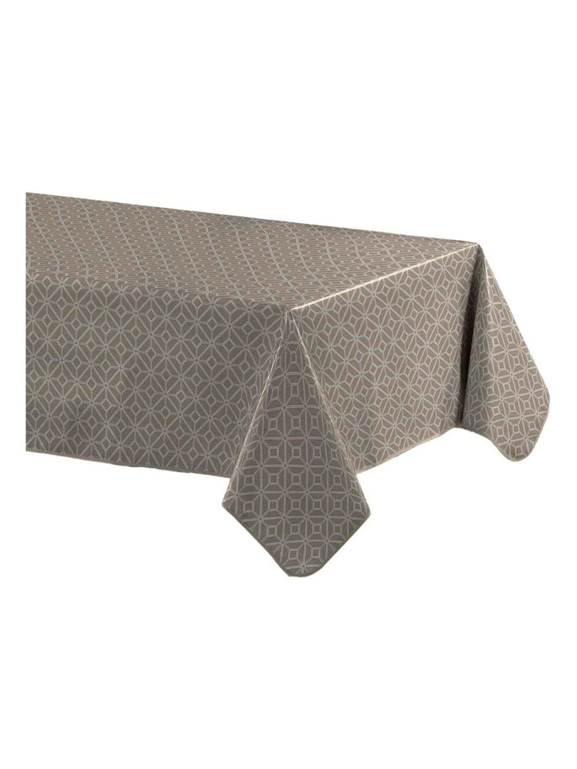 Nappe rectangulaire Moderne Taupe