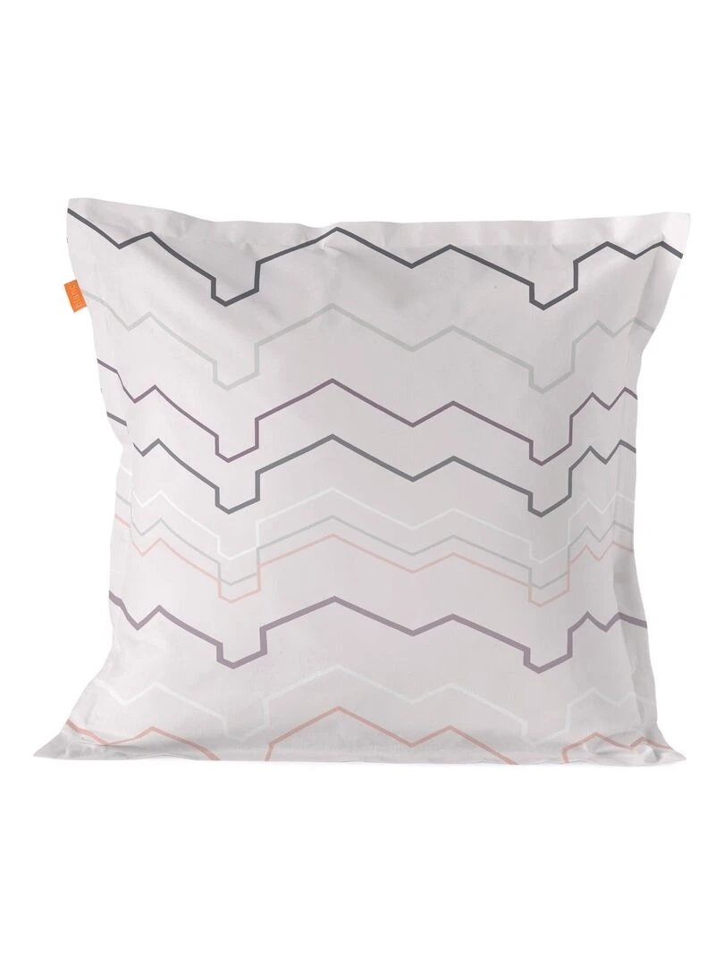 Housse de coussin Pond "Happyfriday" Blanc