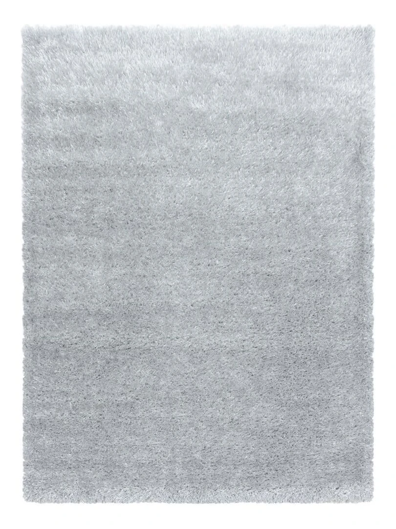 Tapis shaggy UNI A OEKO TEX® Argent