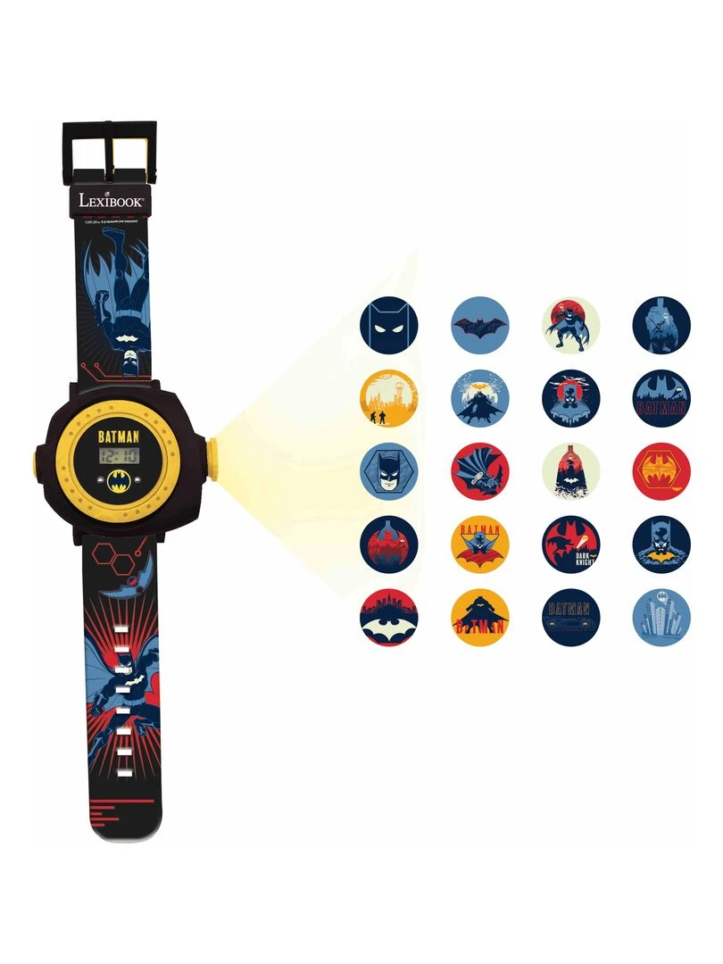 Montre Digitale Avec Projection De 20 Images Design Batman N/A