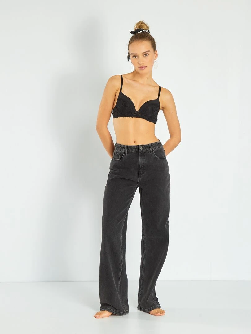 Soutien gorge push up   noir