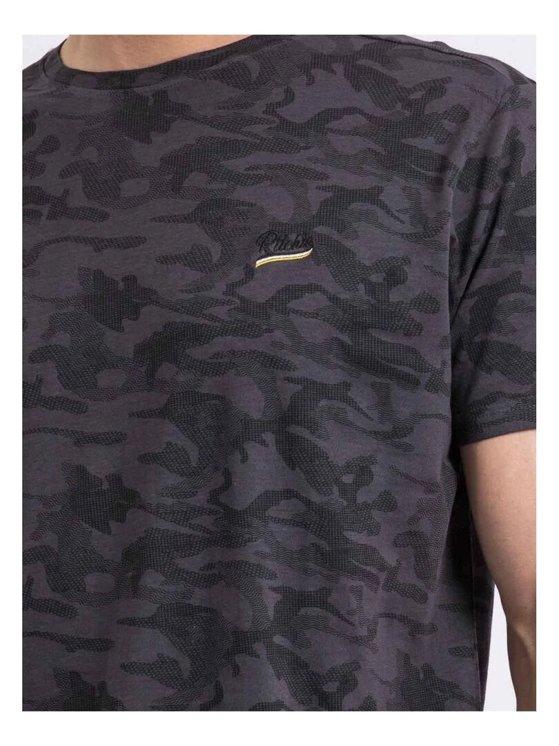 T shirt col rond NILIMOUR   Gris