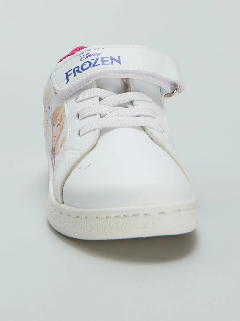 Baskets à scratch ‘Reine des Neiges’   blanc