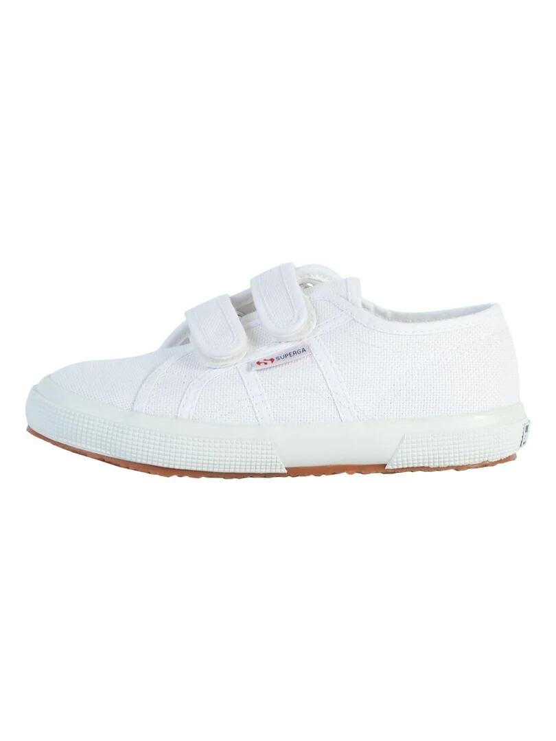 Basket Superga Enfant Cotjstrap Classic Blanc