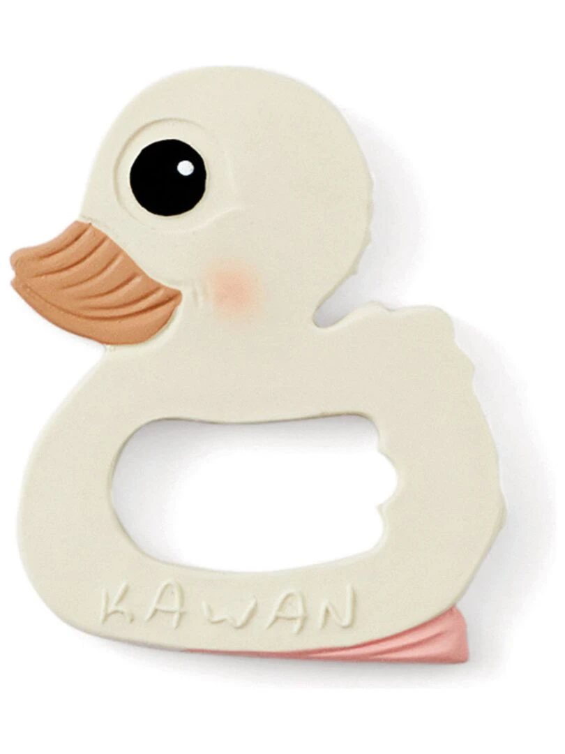 Anneau de dentition en caoutchouc naturel Kawan Blanc