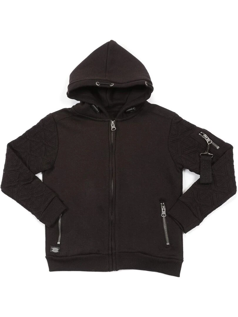 SWEAT ZIPPE WARRYK BOY Noir