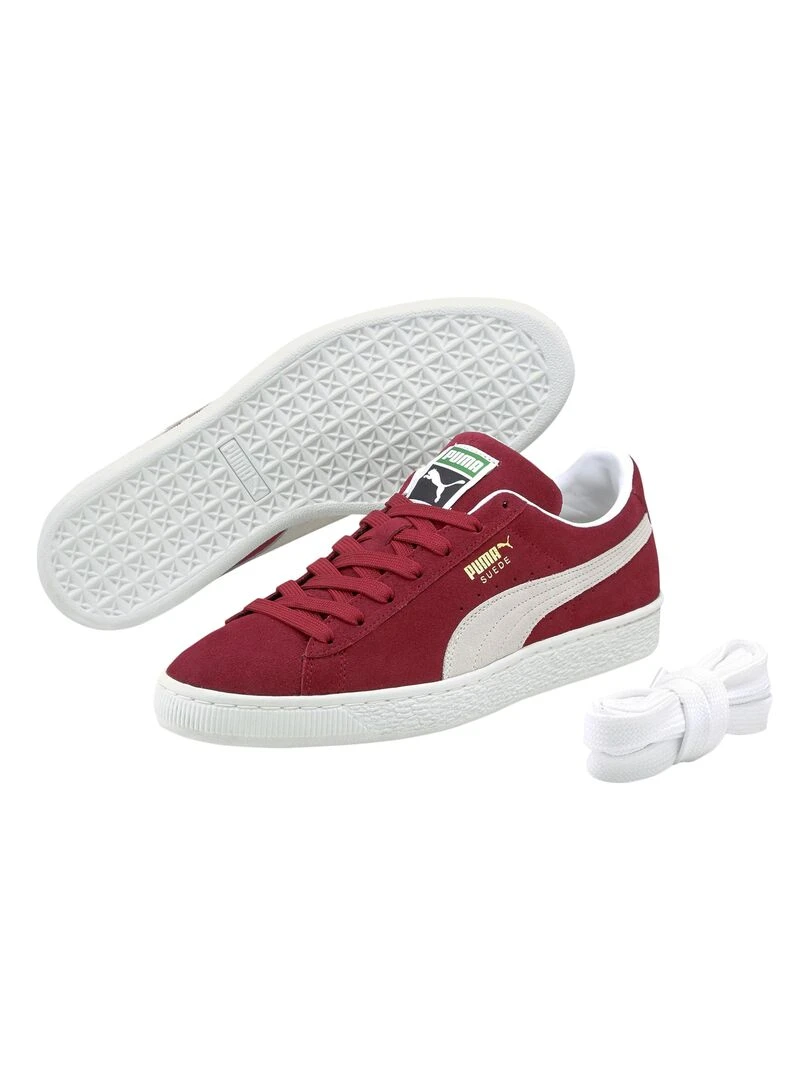 Baskets Suède Classic Xxi   Bordeaux