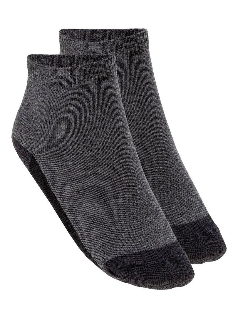 Bejo   Socquettes CALZETTI   Gris chiné