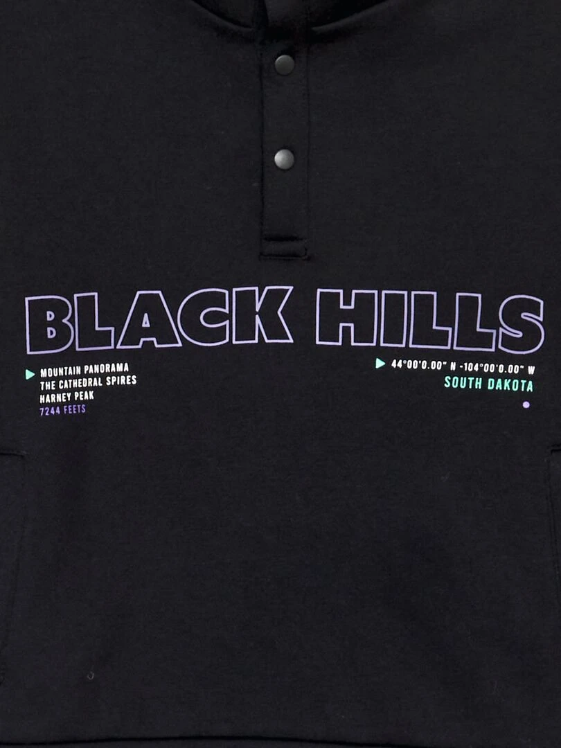 Sweat col camionneur Noir