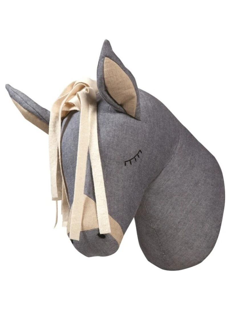 Trophée décoratif pour chambre enfant HUGO Bleu