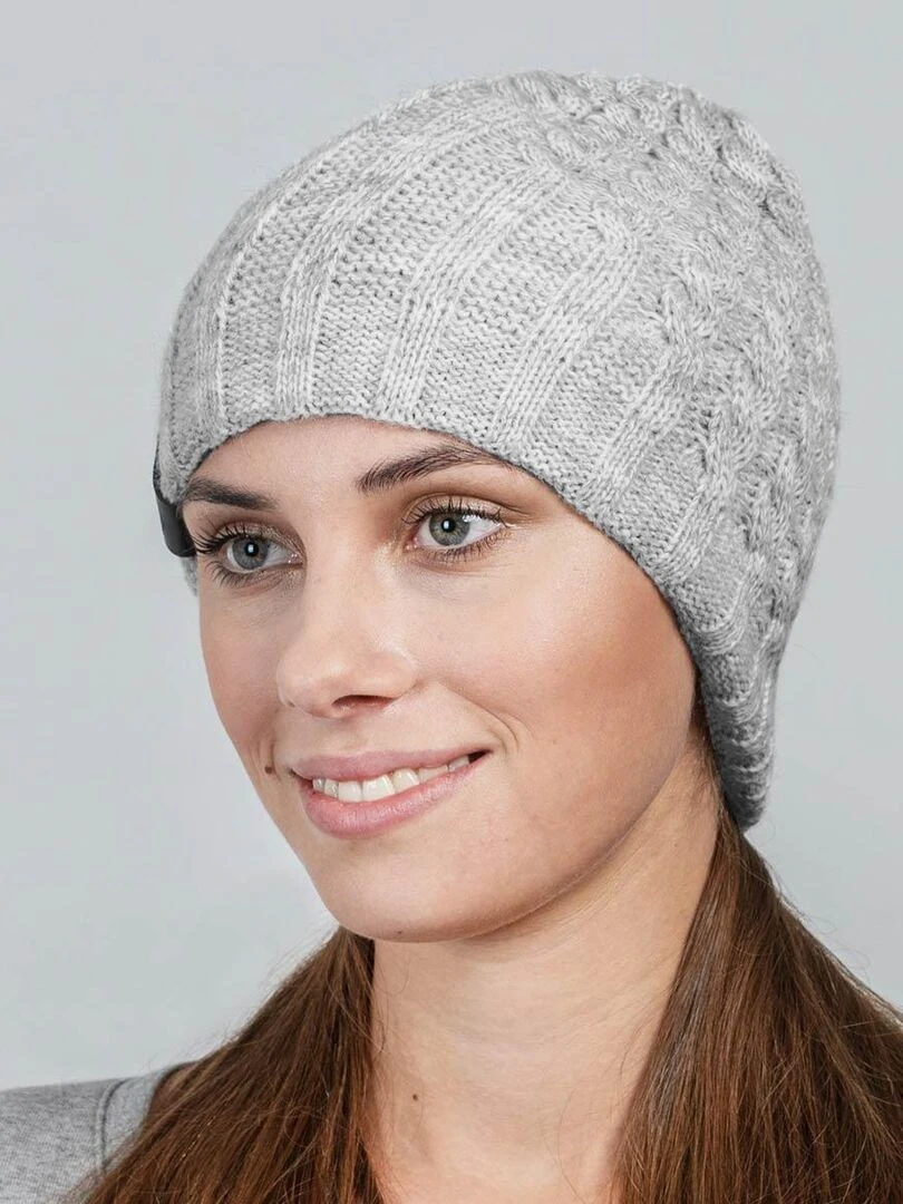 Bonnet Simia   Made in UE   Gris clair