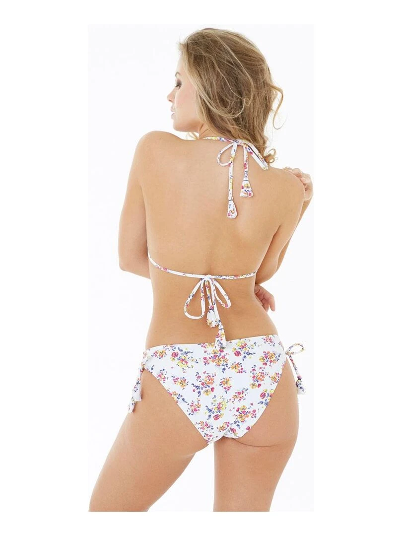 Haut de maillot triangle CALANQUE   Brigitte Bardot Bain   Blanc