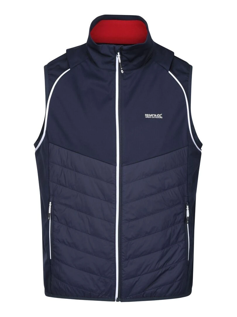 Regatta   Veste softshell STEREN HYBRID   Bleu Rouge