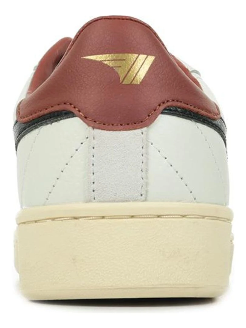 Baskets Gola Contact Leather   Blanc Bordeaux Noir
