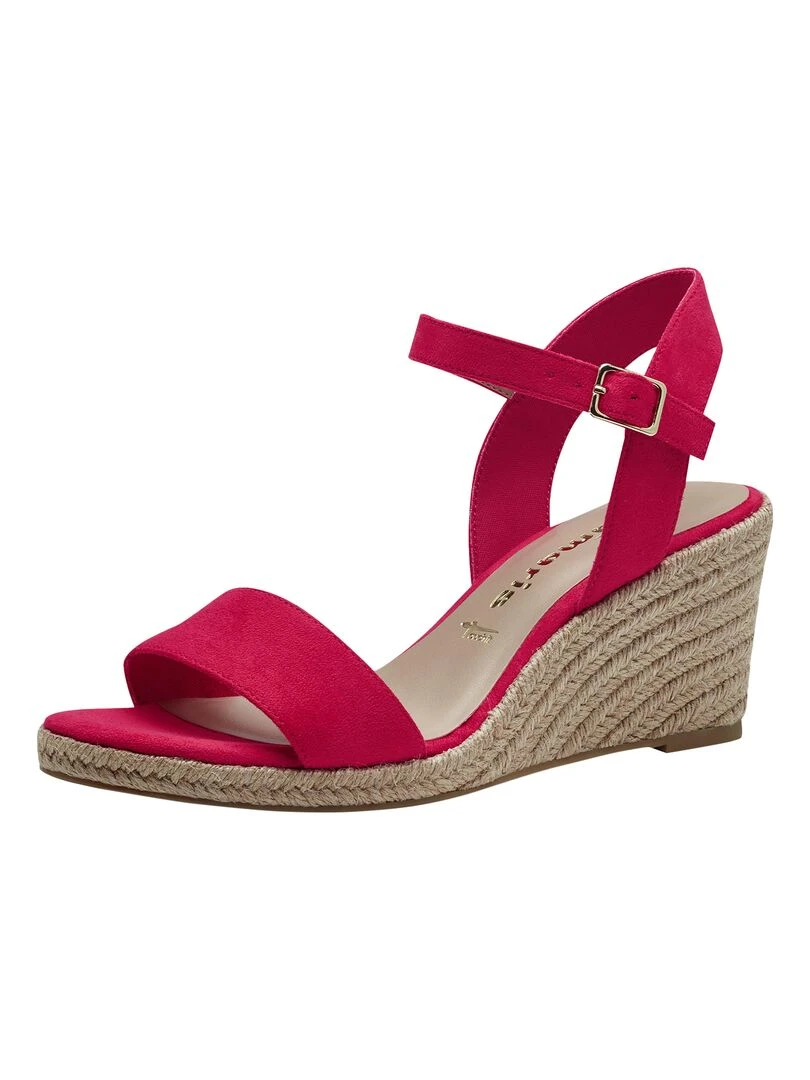 Sandales Compensées Tamaris Touch It   Rose