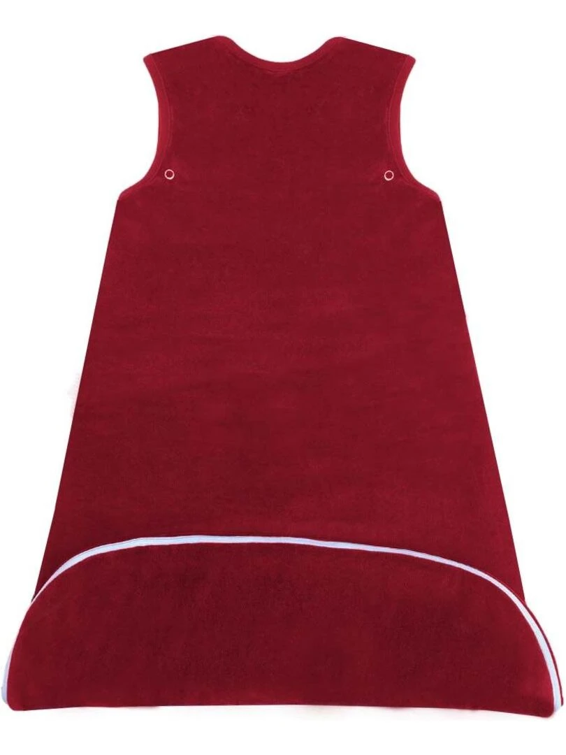 Gigoteuse évolutive 3 6 mois en Velours & Coton Bio Cerise   Bordeaux