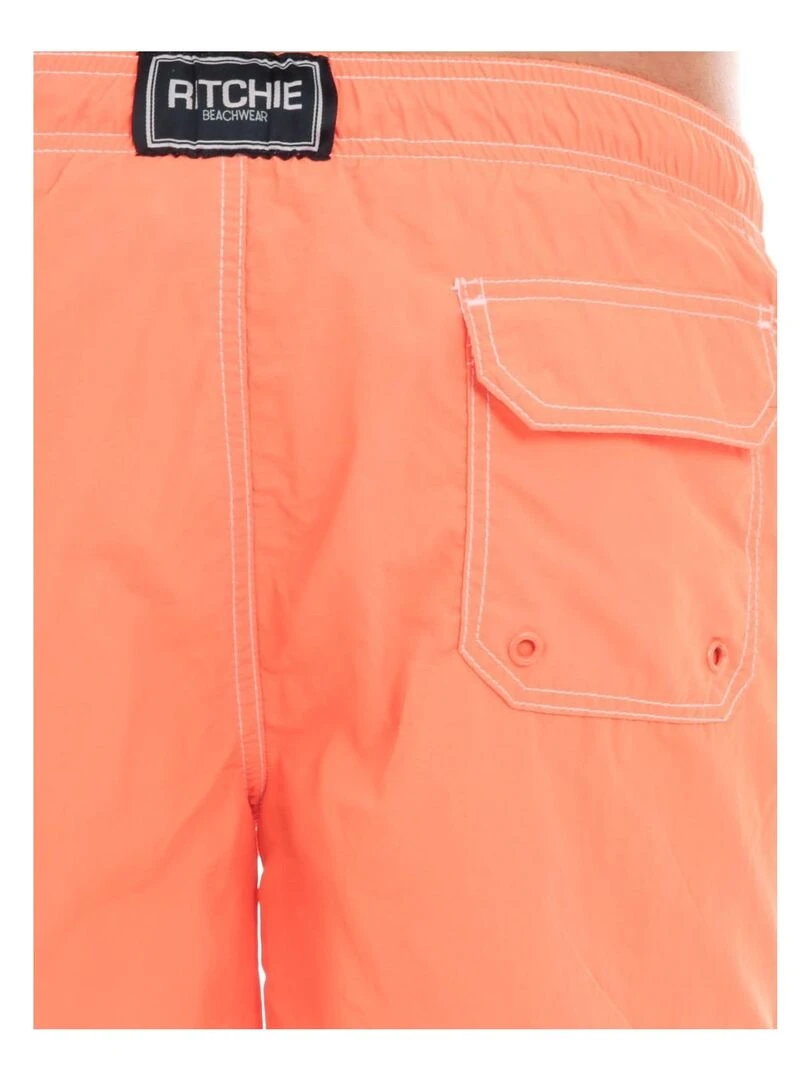 SHORT DE BAIN GARYFLUO   Orange