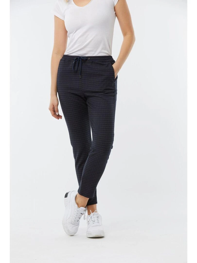 Lee Cooper Pantalon femme viscose regular NURI Bleu marine