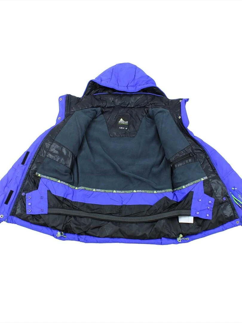 Doudoune de ski fille GANNECY   PEAK MOUNTAIN   Bleu