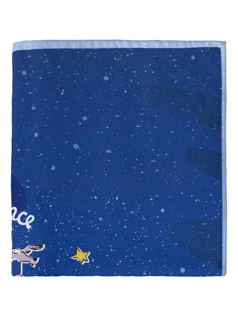 Serviette Migration "Happyfriday" Blanc