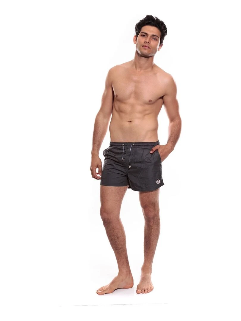 SHORT DE BAIN GABORIAU   Gris foncé