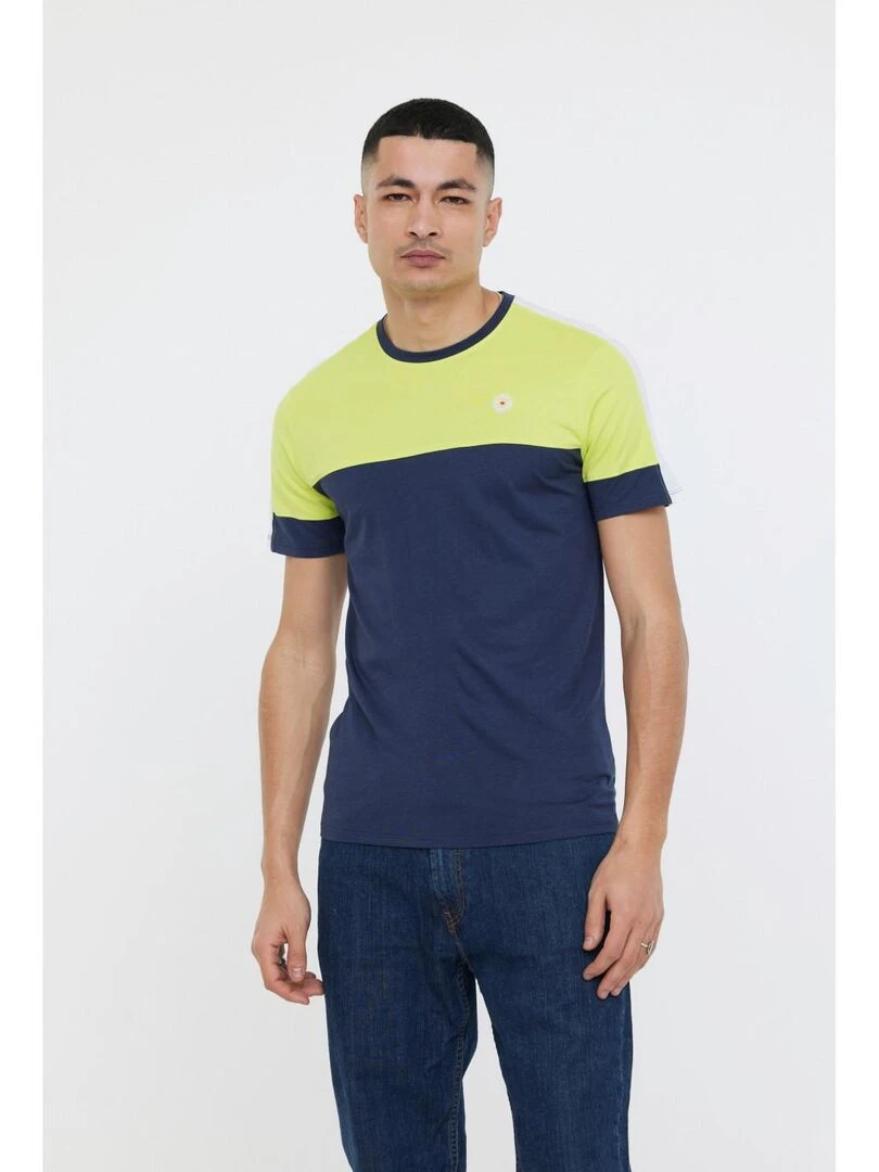 Lee Cooper T shirt manches courtes modal regular ANTOINE Bleu foncé